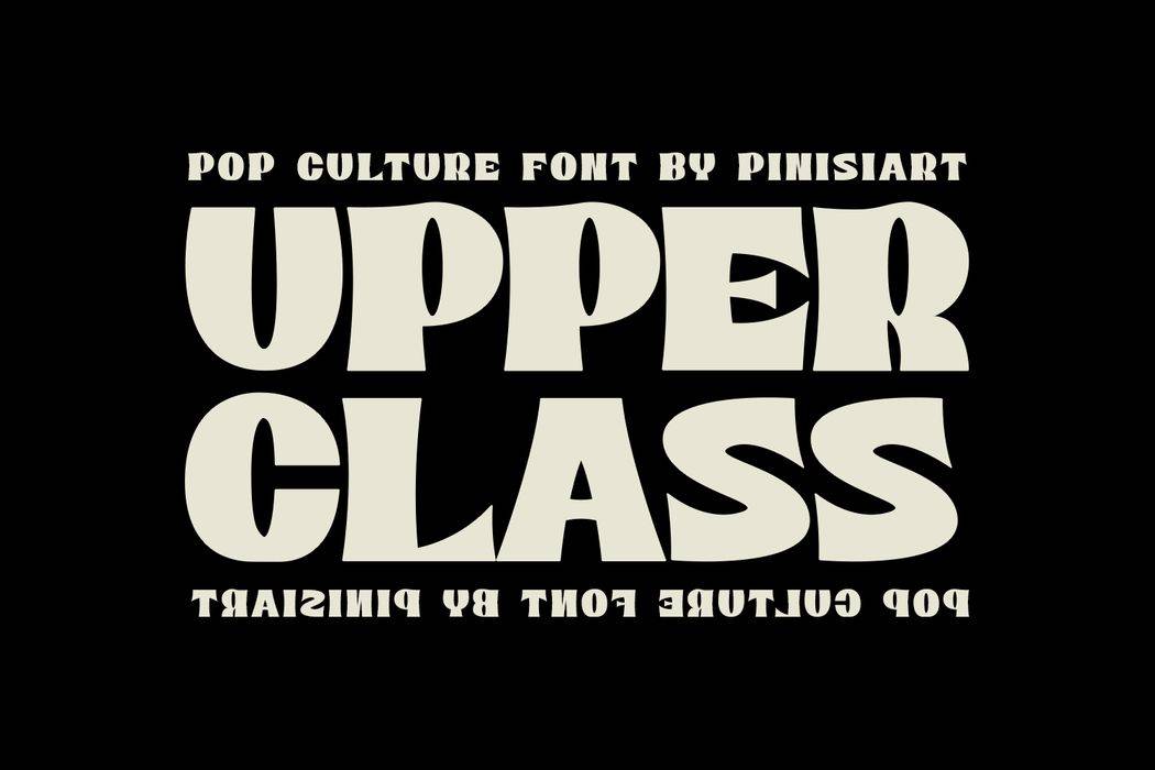 Pop Culture Font sample