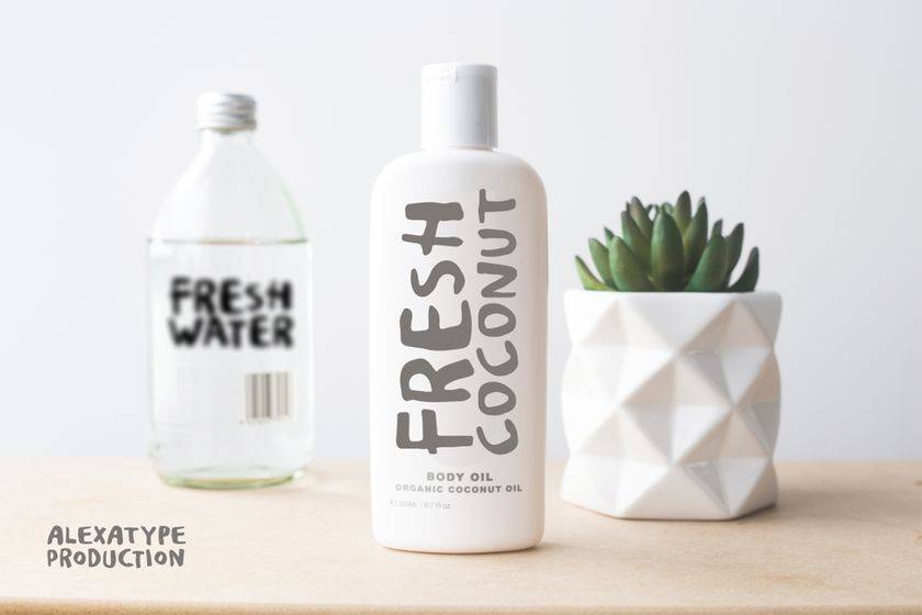 Popkorn Font sample
