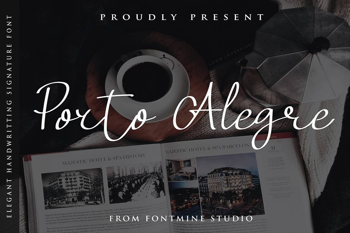 Porto Alegre Font sample