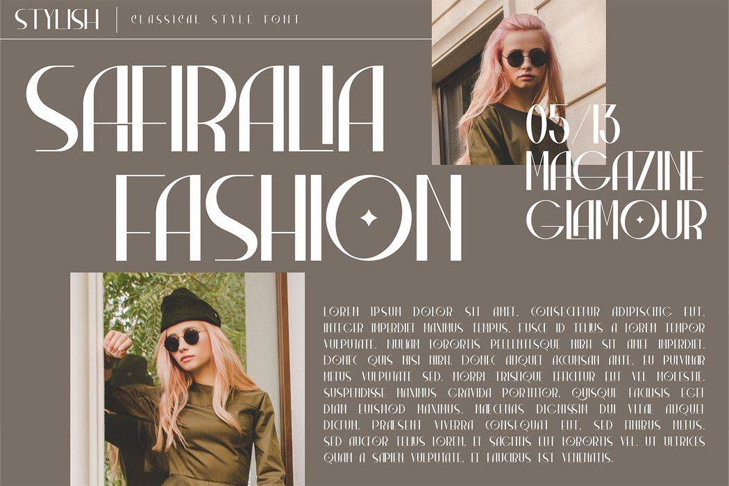 Porto Qastelo Font sample