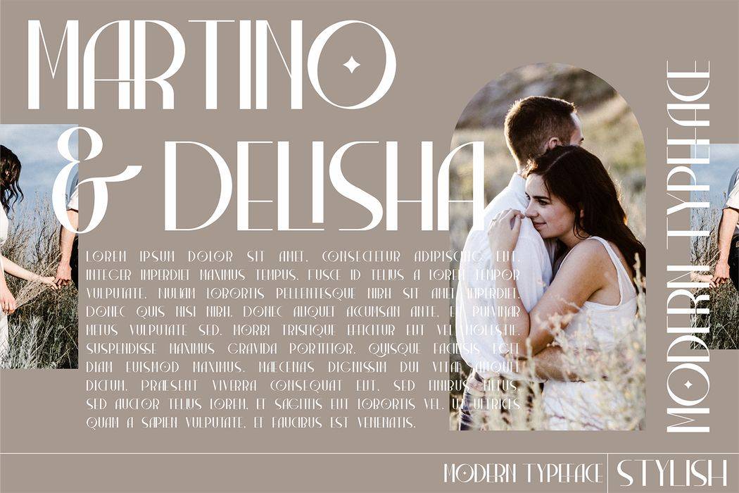 Porto Qastelo Font sample