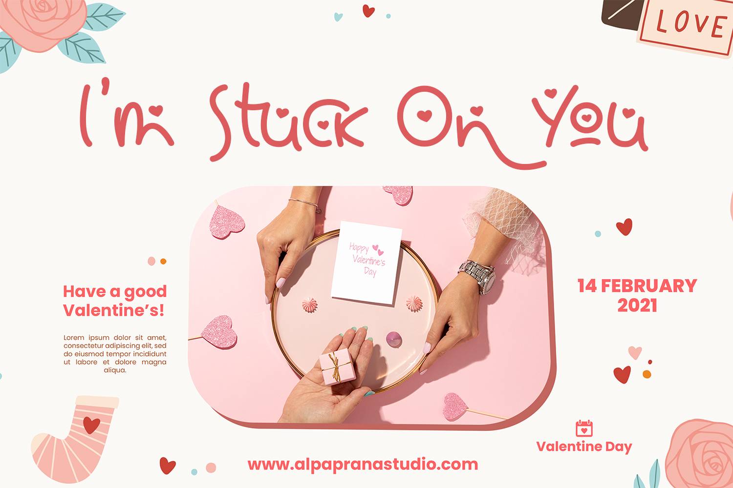 Presents Font sample