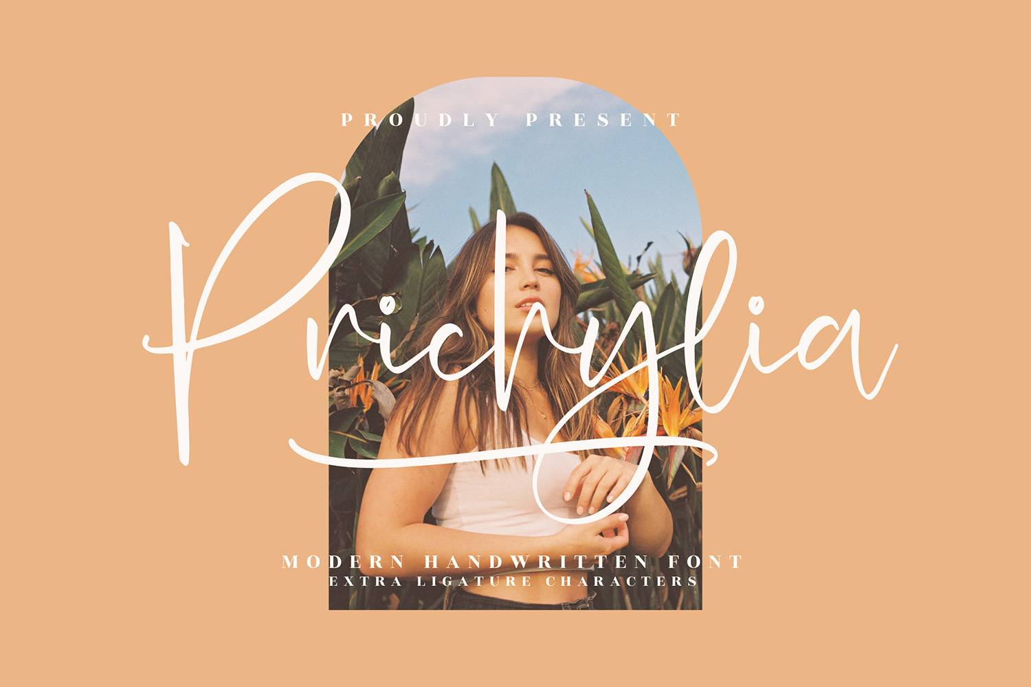 Prichylia Font sample