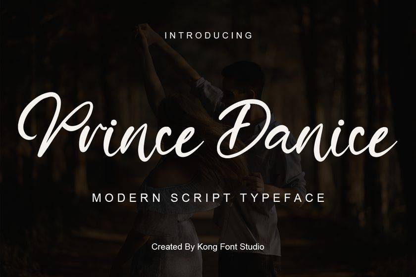 Prince Danice Font sample
