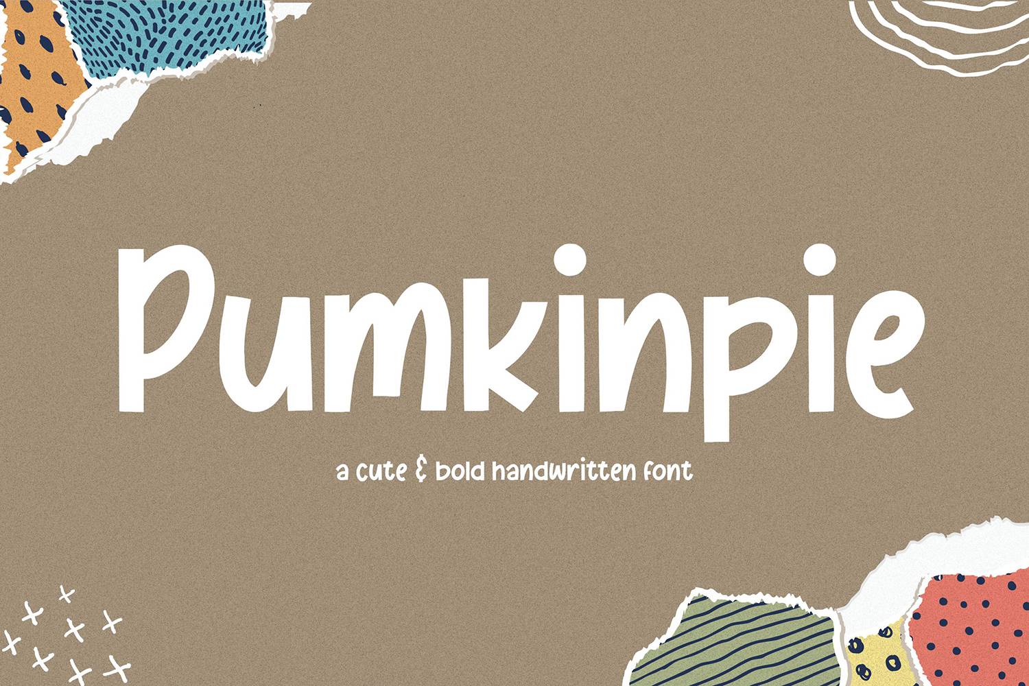 Pumkinpie Font sample