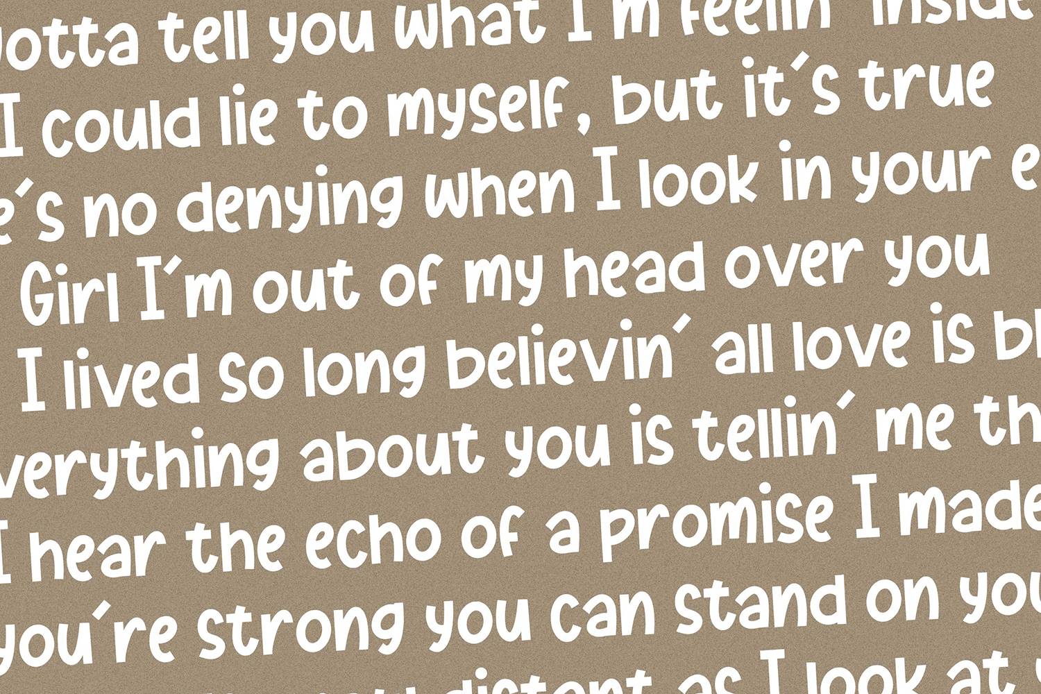 Pumkinpie Font sample