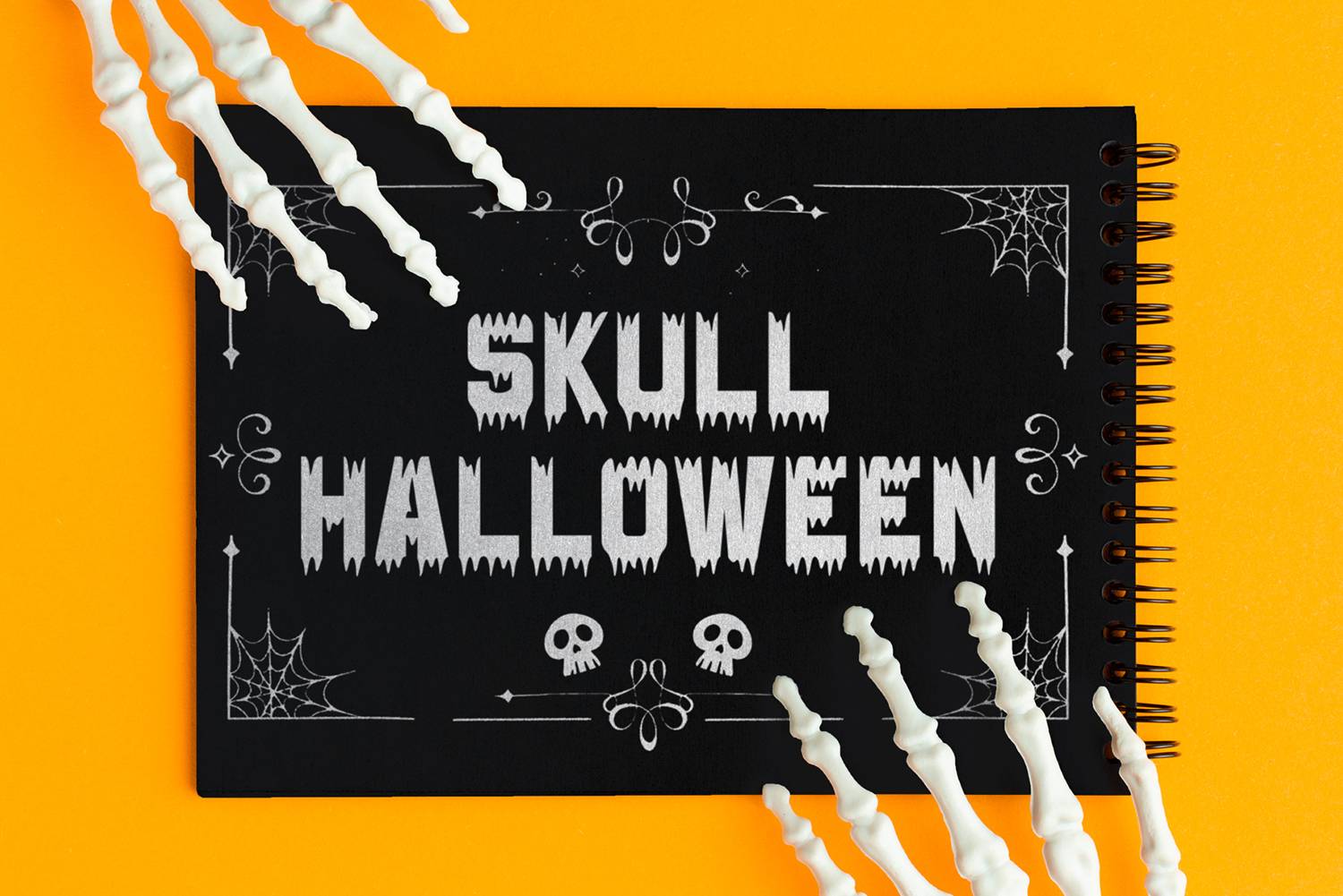Pumpkin Smile Font sample