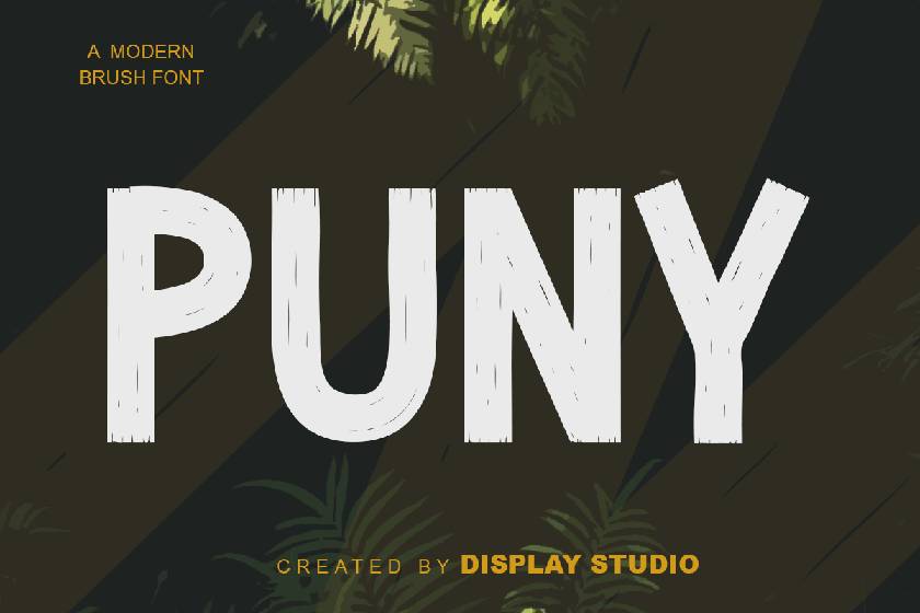 Puny Font sample