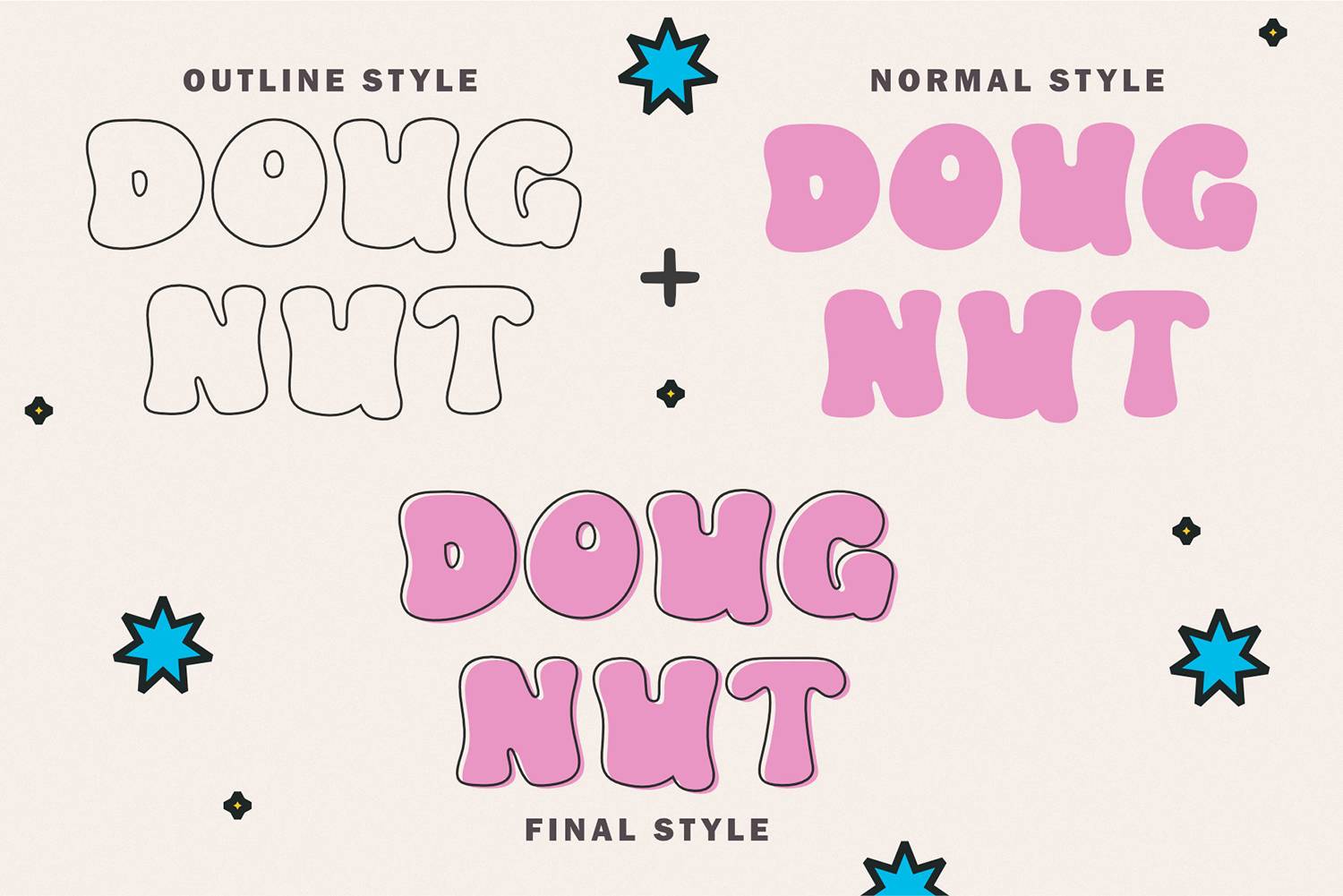 Pure Love Font sample