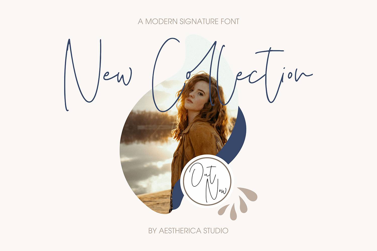Purify Signature Font sample