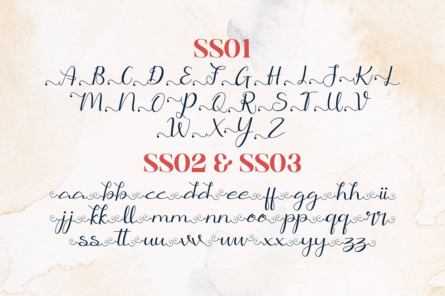 Putri Duyung Font sample