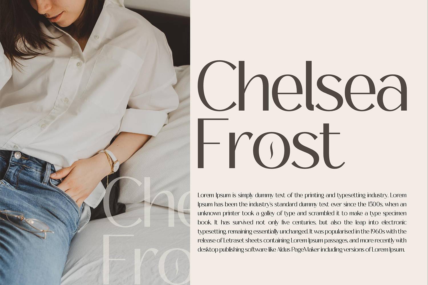 Qasbyne Font sample