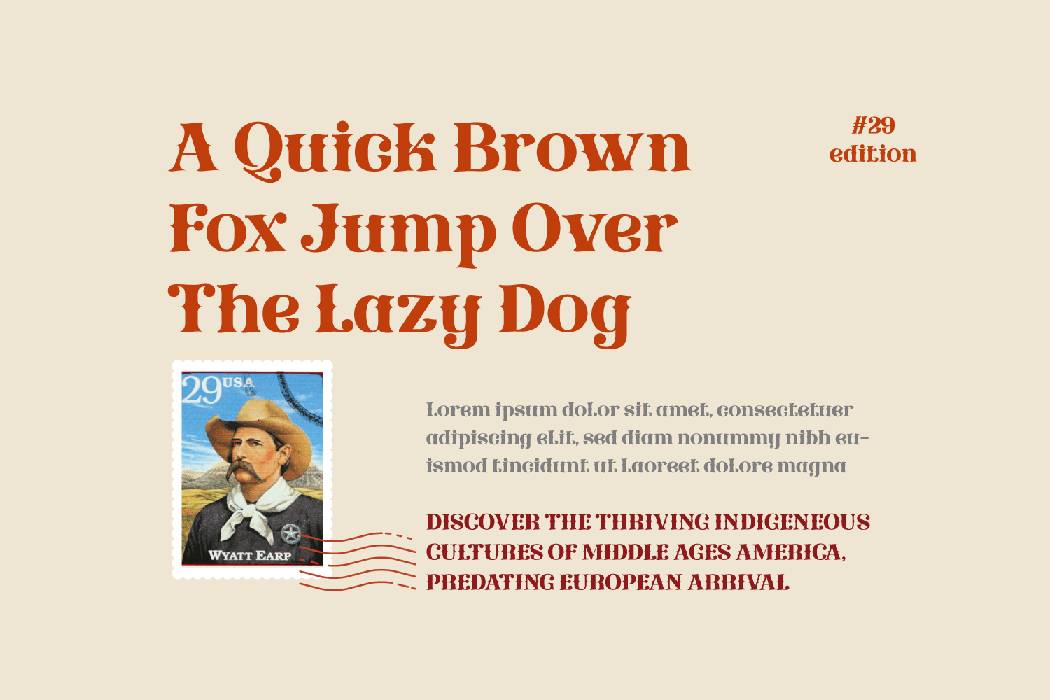 Qedhenif Font sample