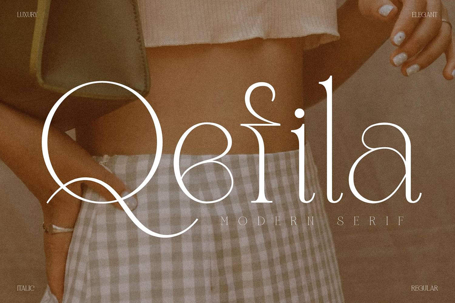 Qefila Font sample