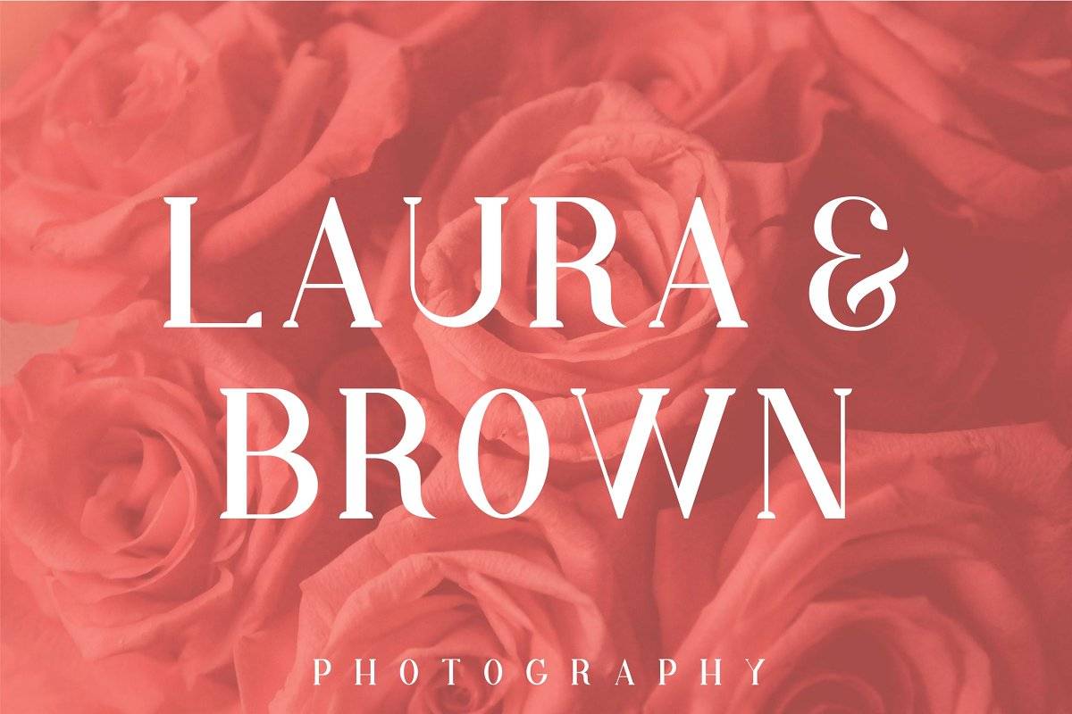 Qiba Simple Serif Font sample