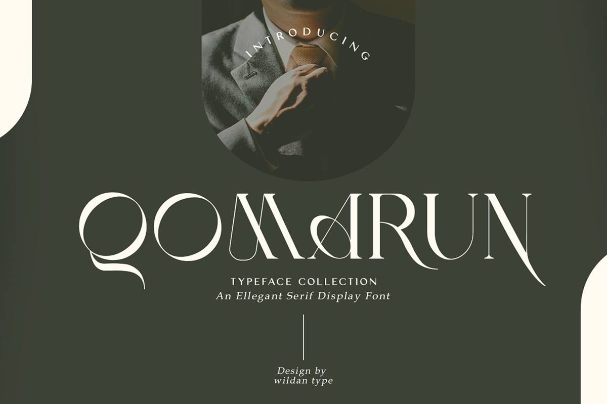 Qomarun Font sample