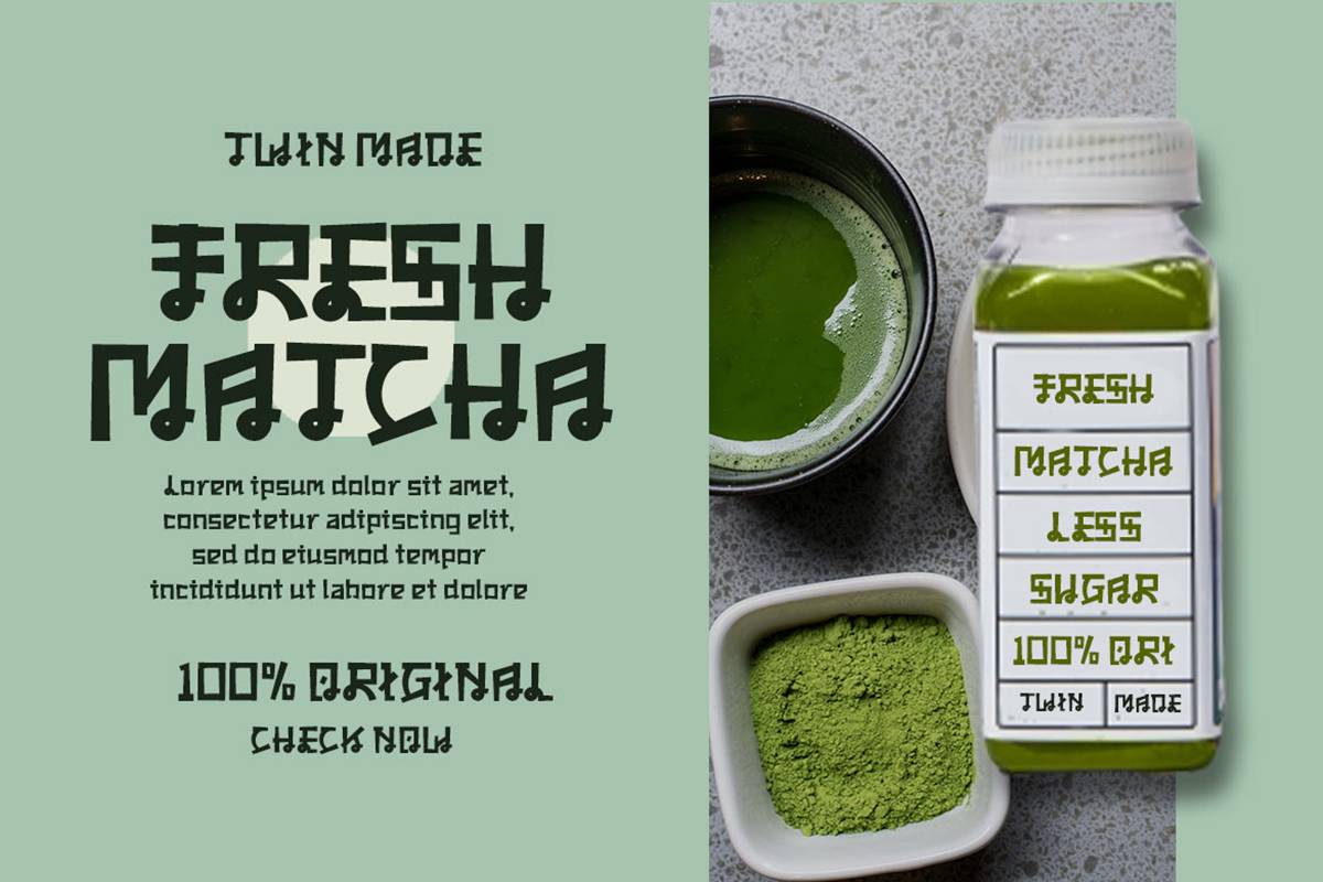 Qoroshi Font sample