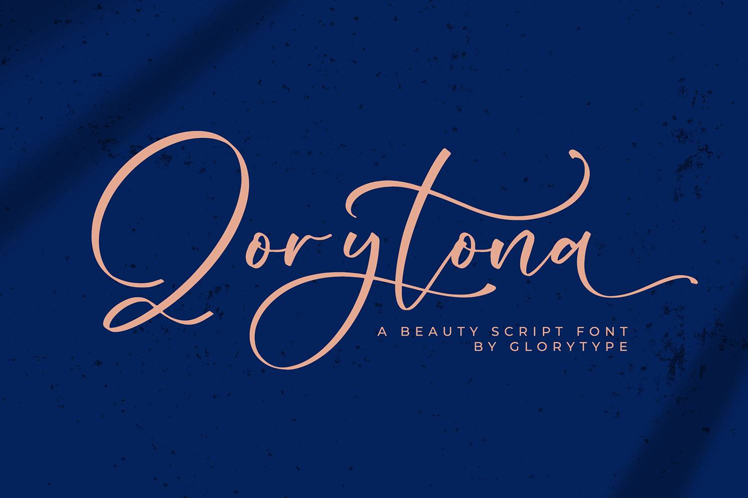 Qorytona Font sample