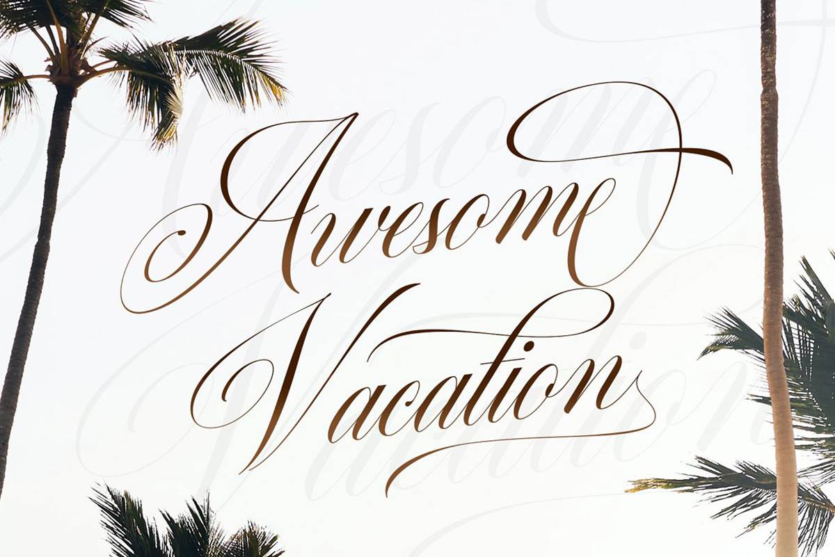 Quadrian Font sample