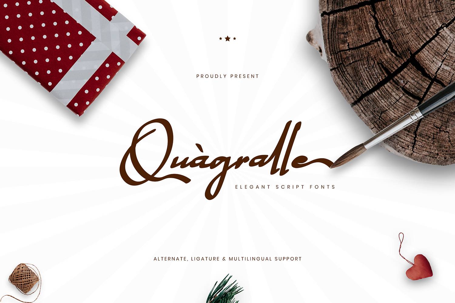 Quagralle Font sample