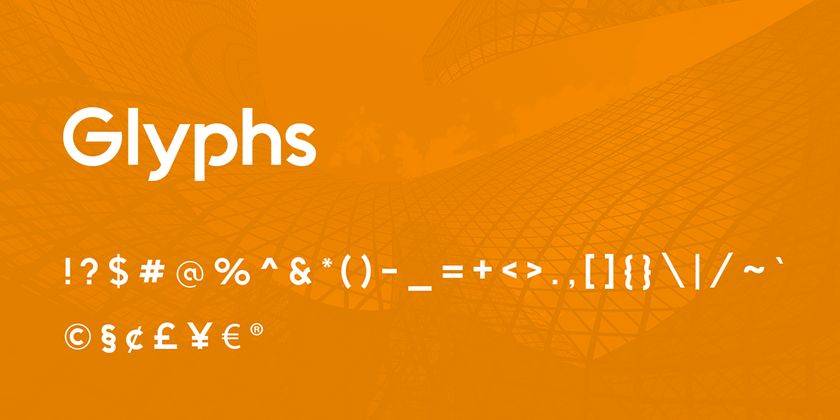 Quantify Sans V2 Typeface sample