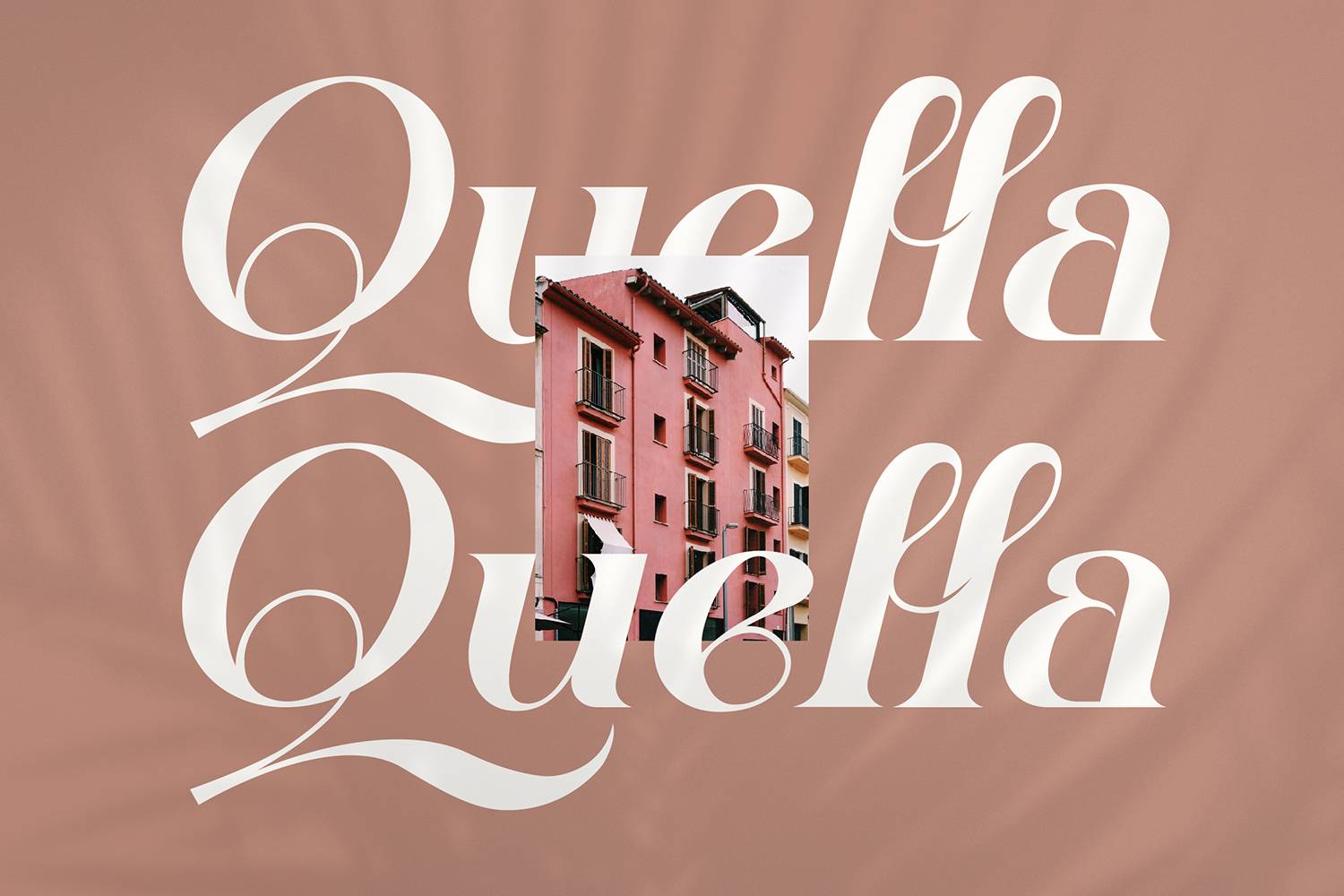 Quella Font sample