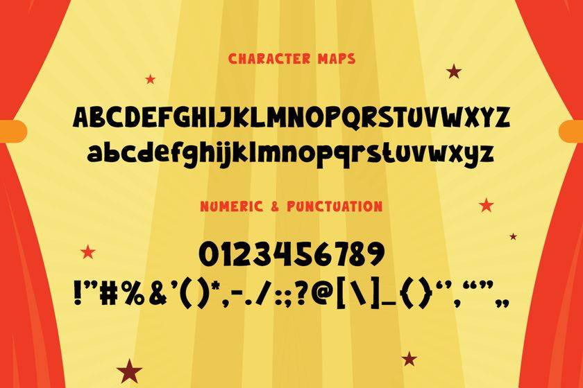 Quick Fox Font sample