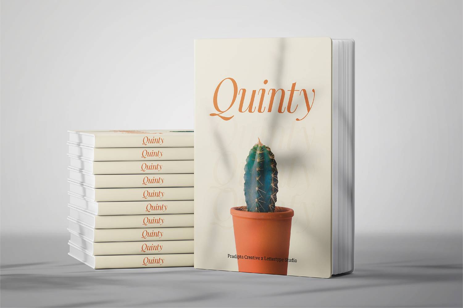 Quinty Font sample