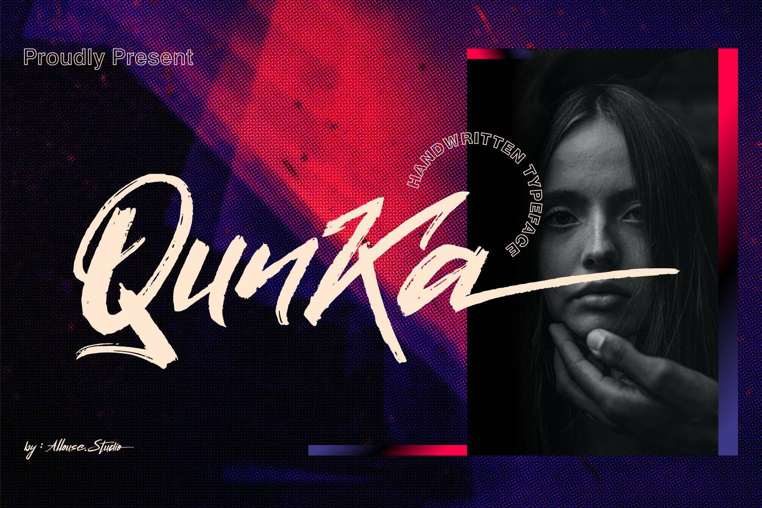 Qunka Font sample