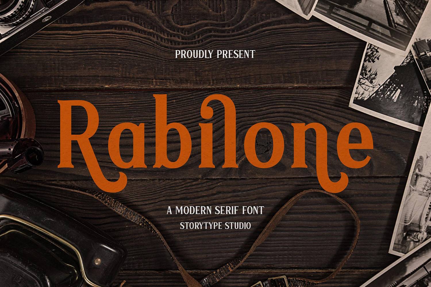 Rabilone Font sample