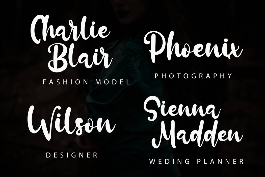 Rachell Gold Font sample