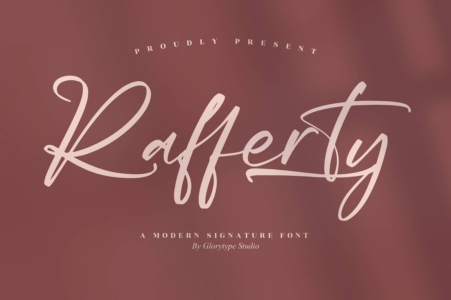 Rafferty Font sample