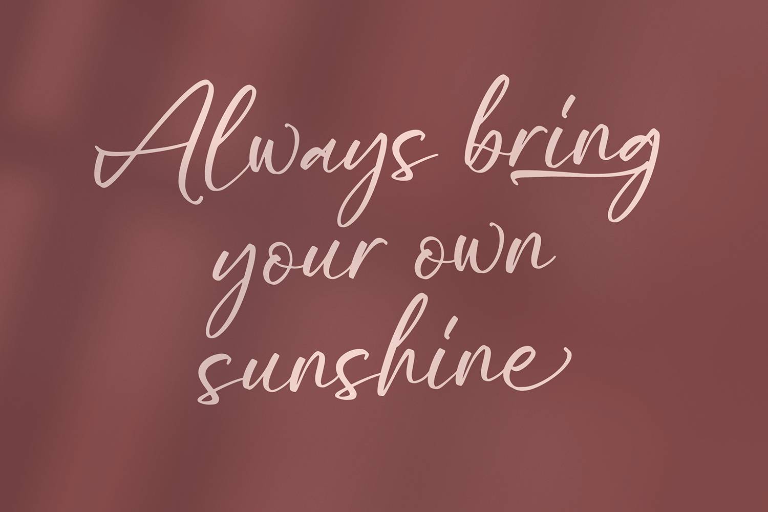 Rafferty Font sample