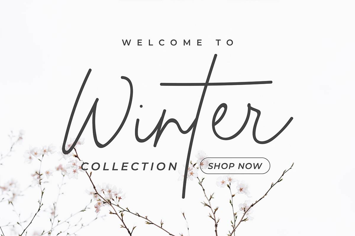 Raffithus Signature Font sample