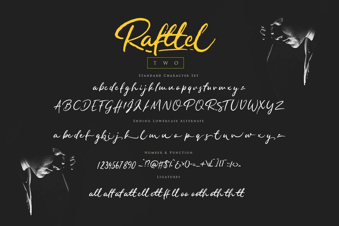 Rafftel Handlettering Script sample