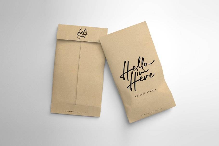 Rafftel Handlettering Script sample