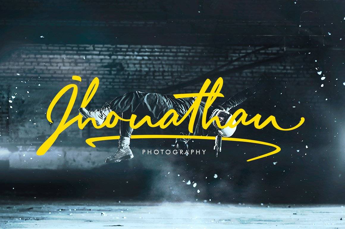 Rafftel Handlettering Script sample