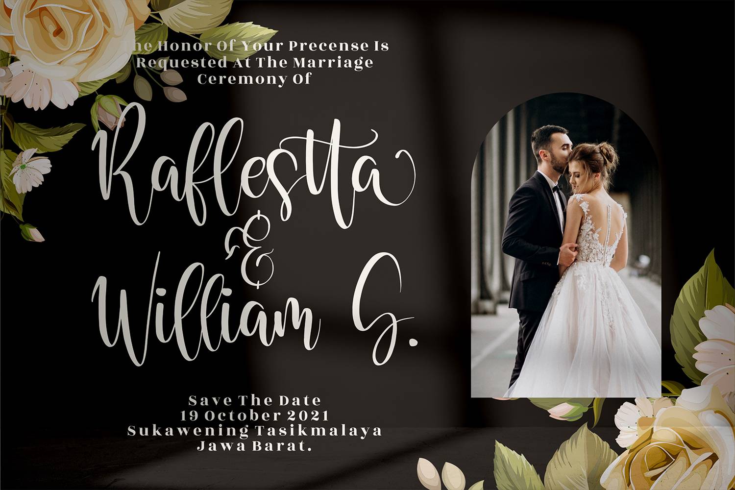 Raflestta Elisha Font sample