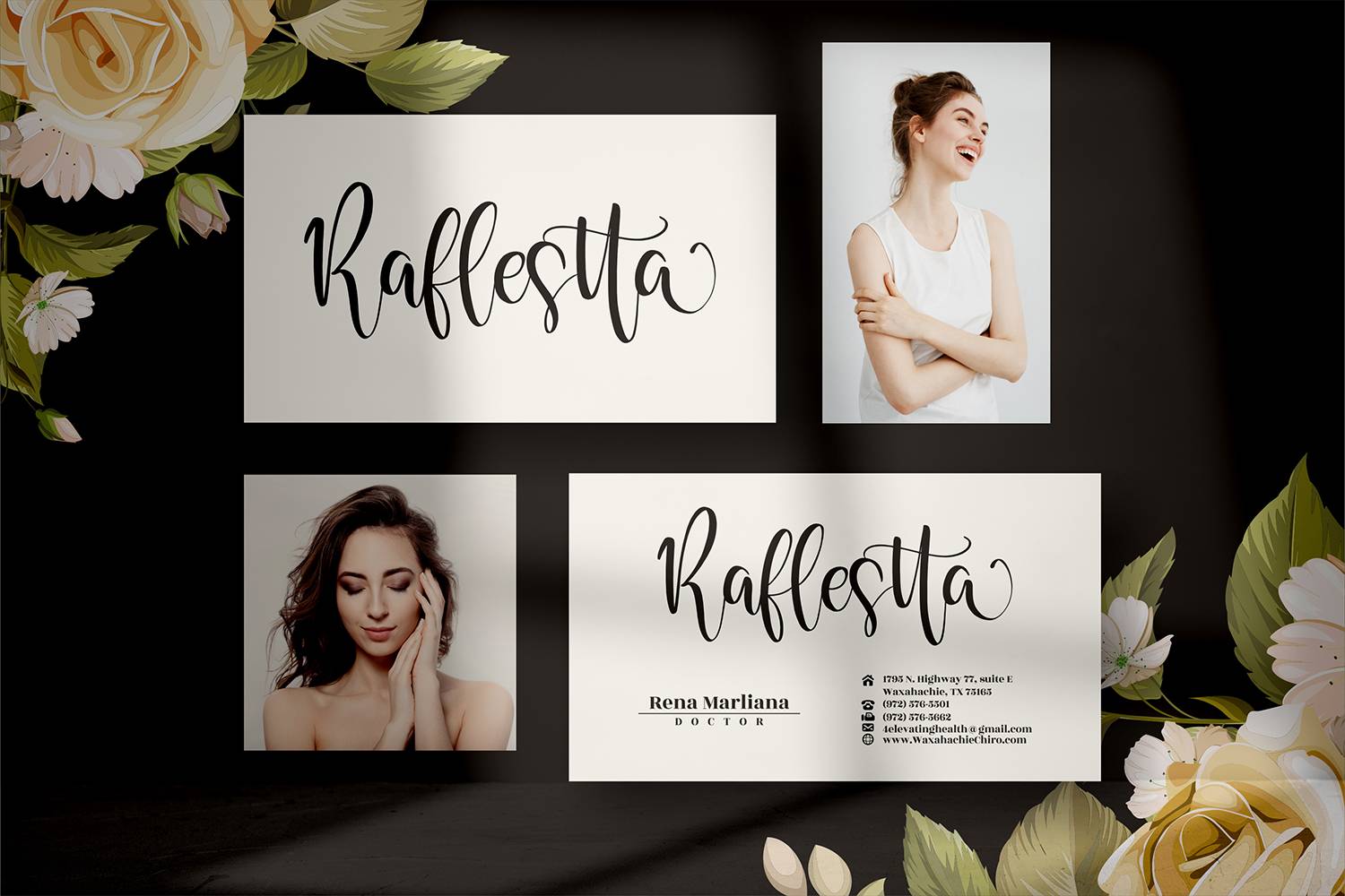 Raflestta Elisha Font sample