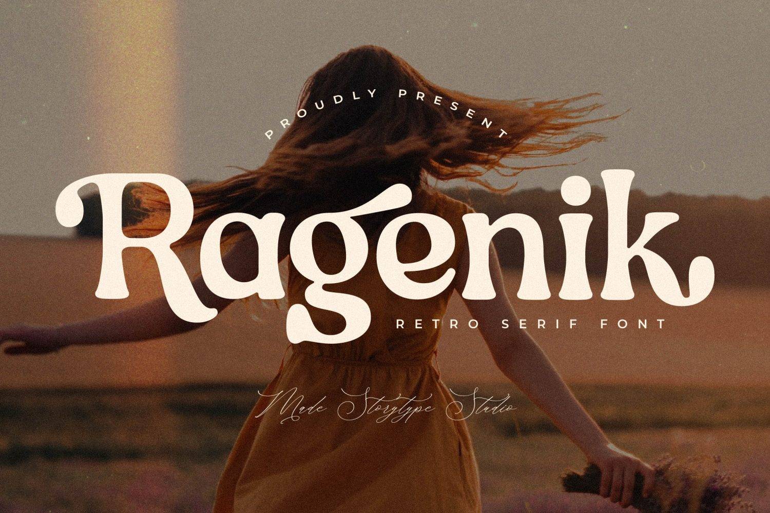 Ragenik Font sample