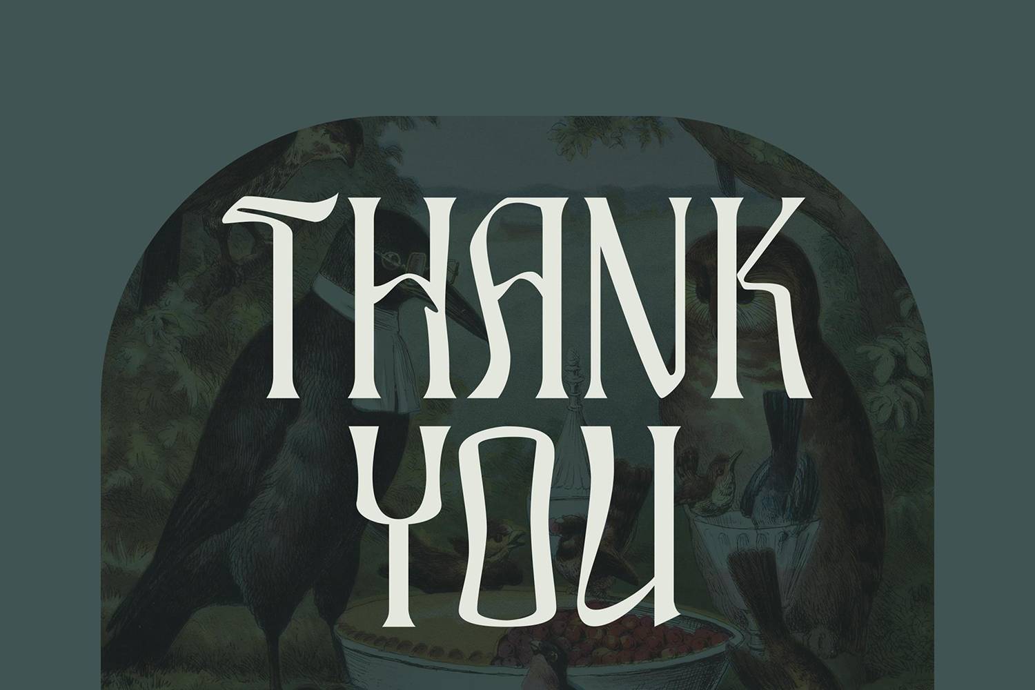 Raghlick Font sample