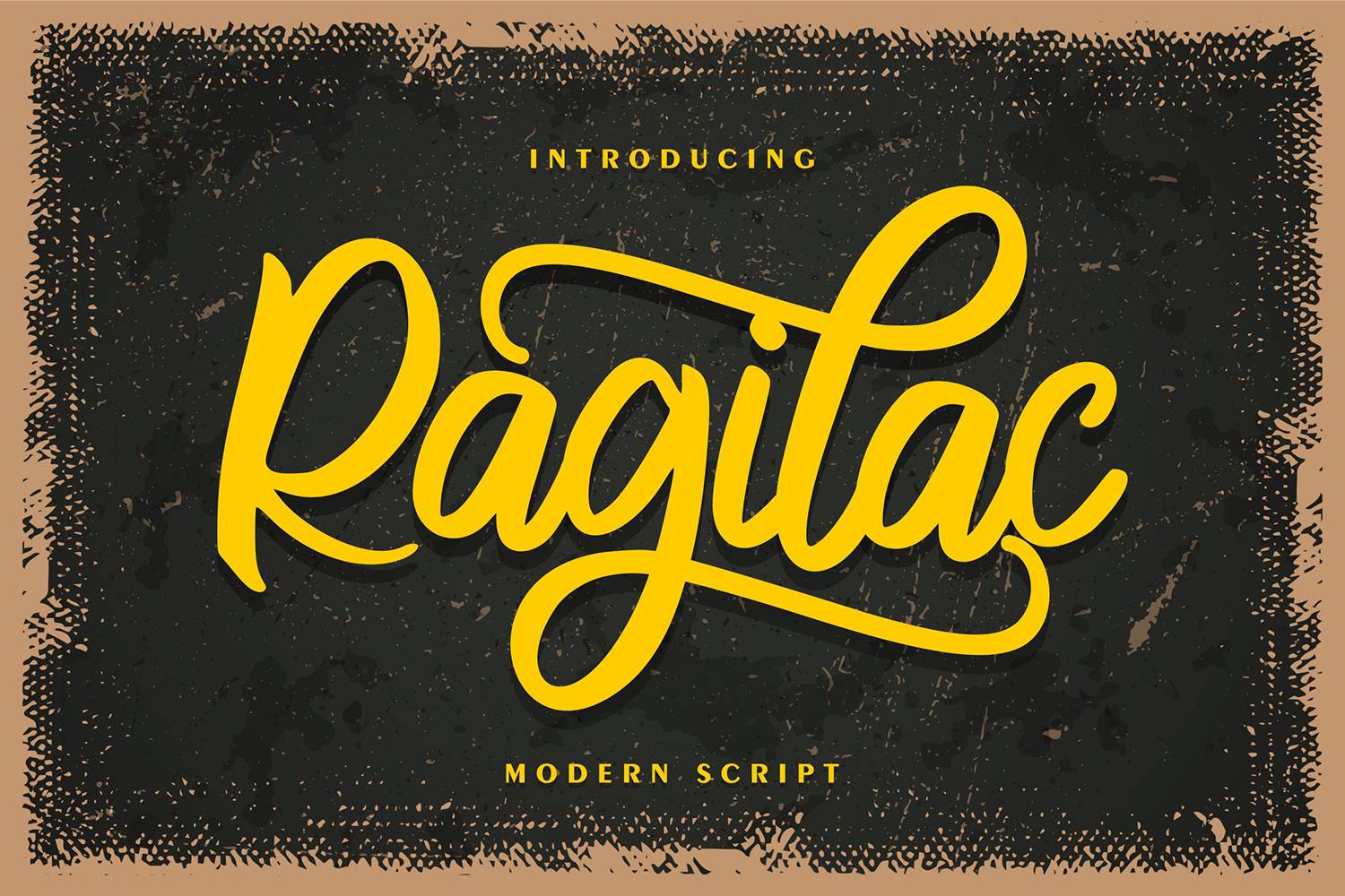 Ragilac Font sample