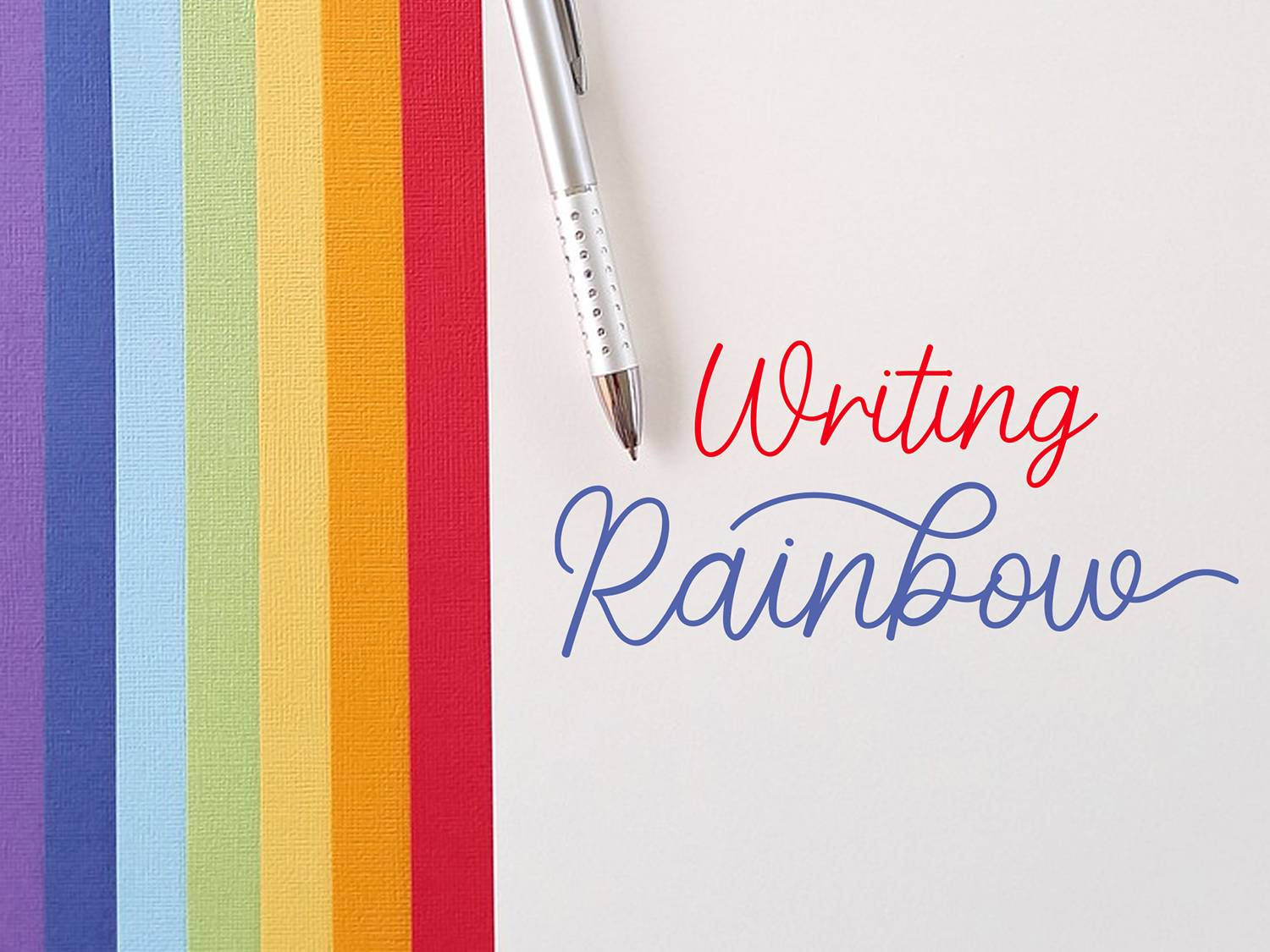 Rainbow Font sample