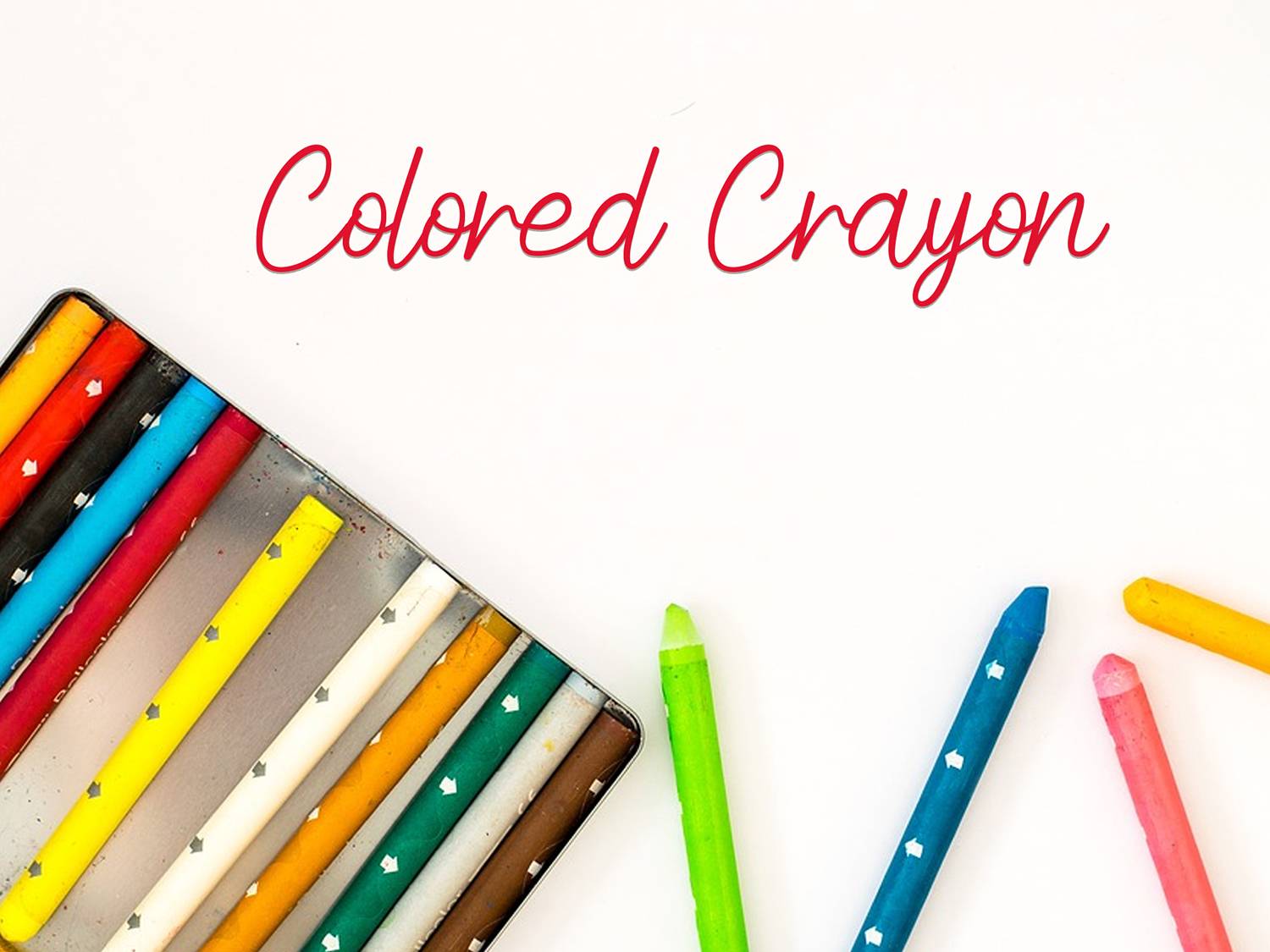 Rainbow Font sample