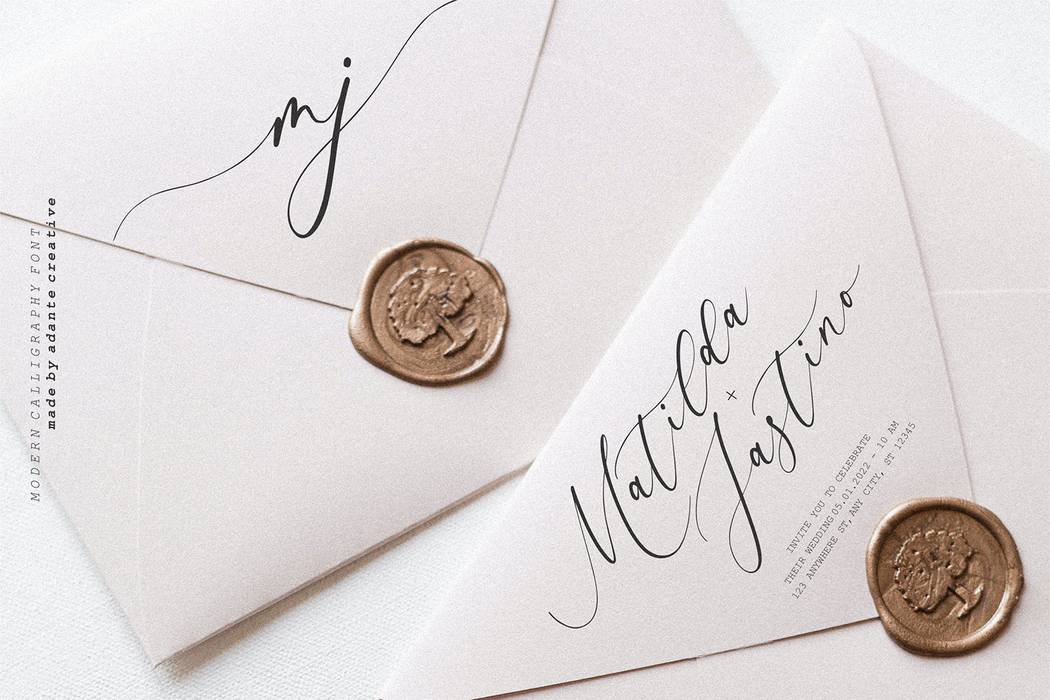 Rainther Font sample