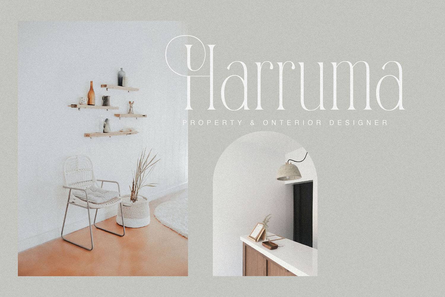 Ramashinta Font sample