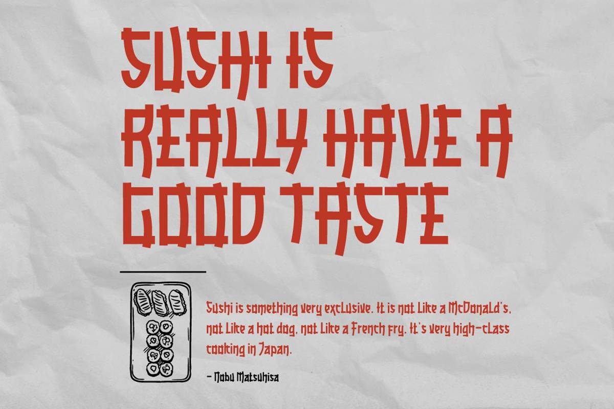 Ramisa Font sample
