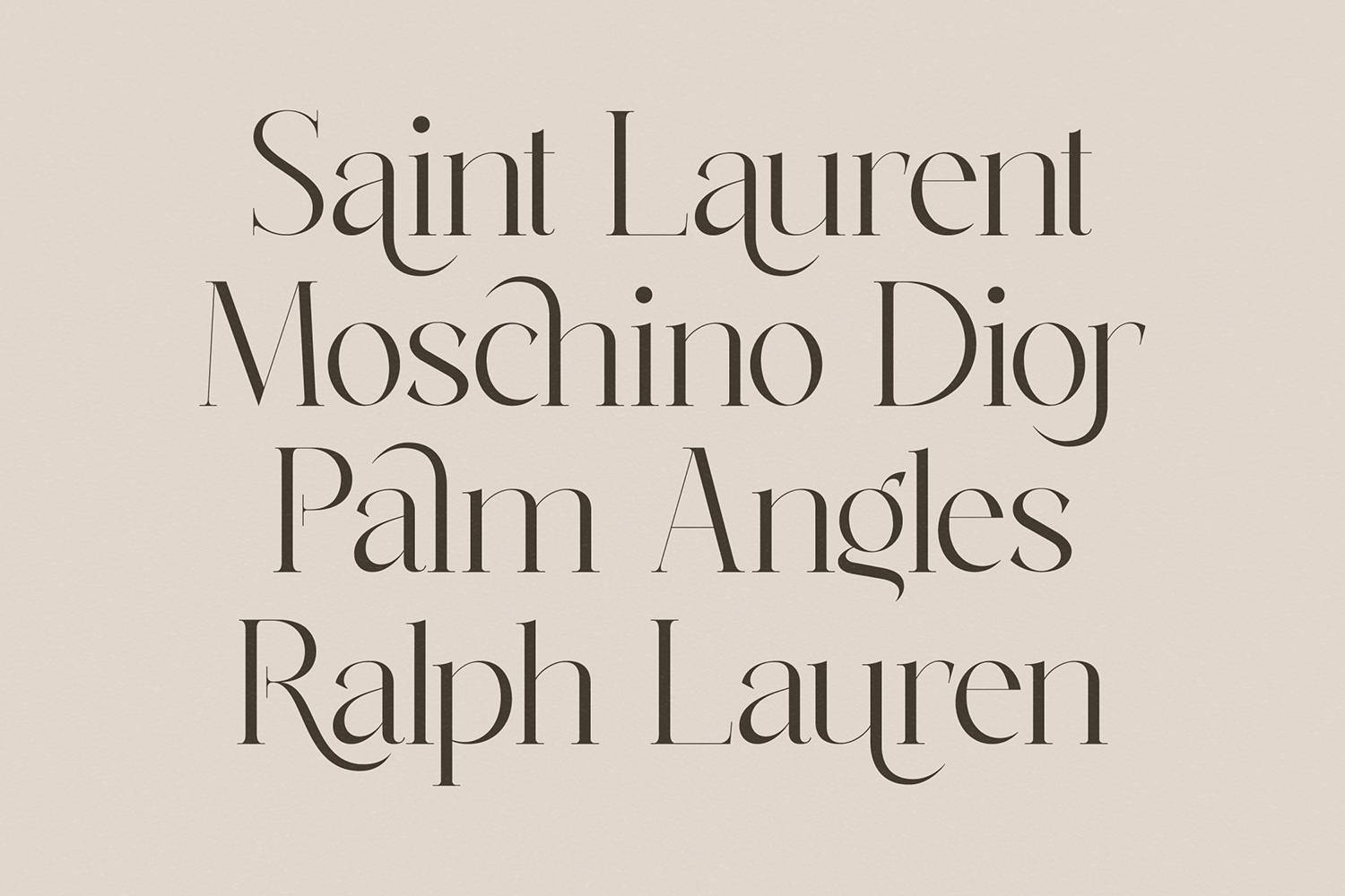Ramisland Font sample