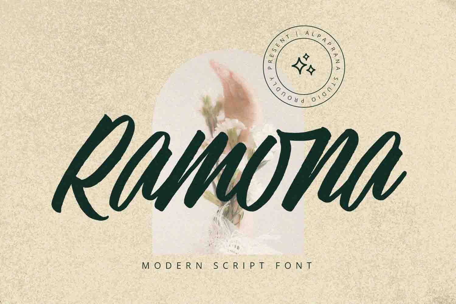 Ramona Font sample