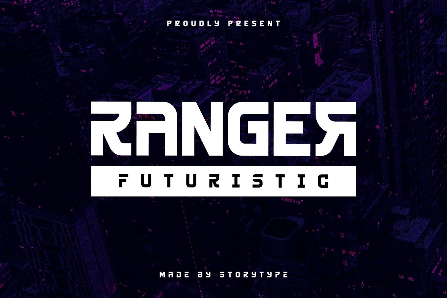 Ranger Font sample